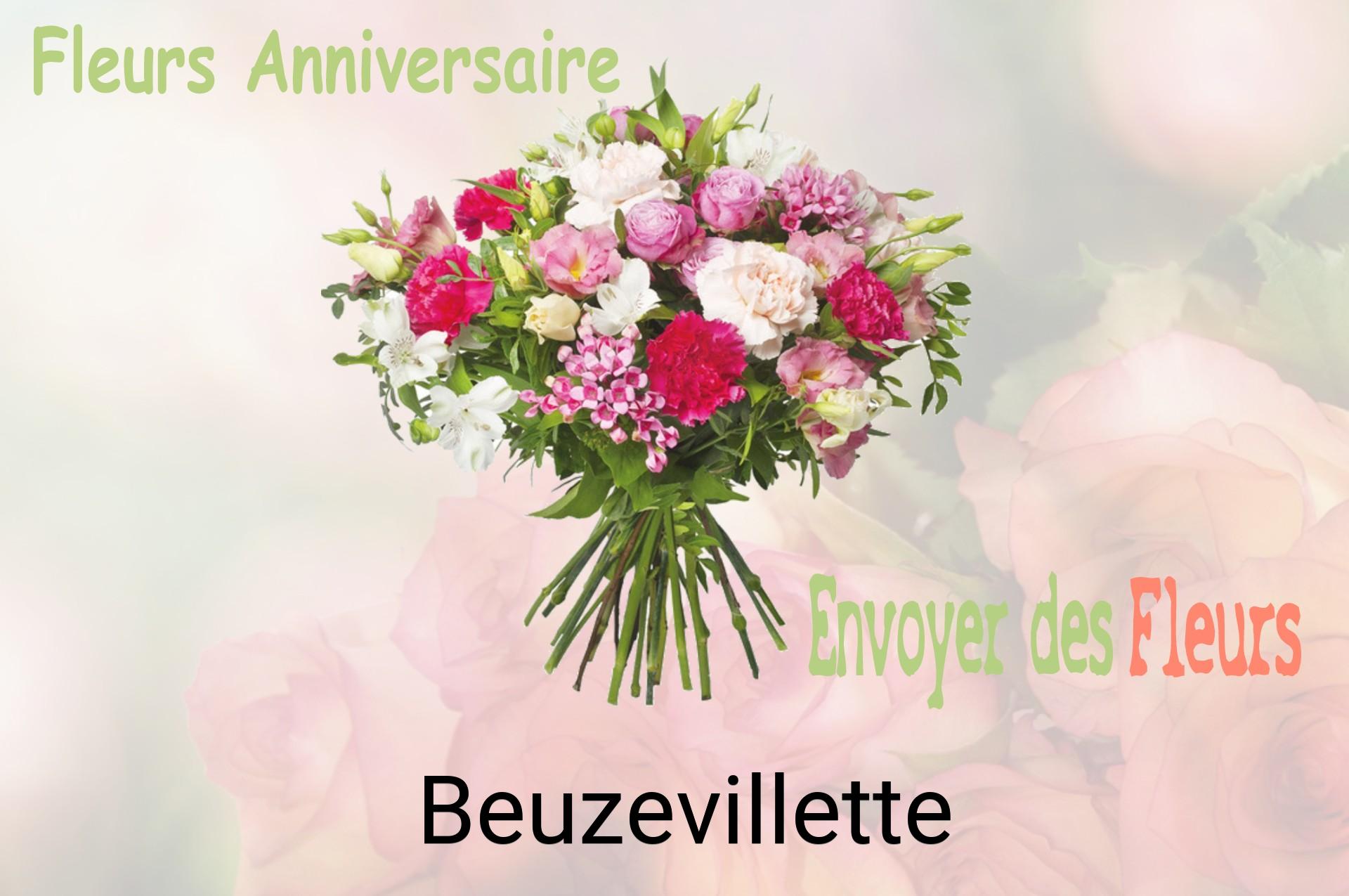 Bouquet de fleurs d’anniversaire livré à Beuzevillette