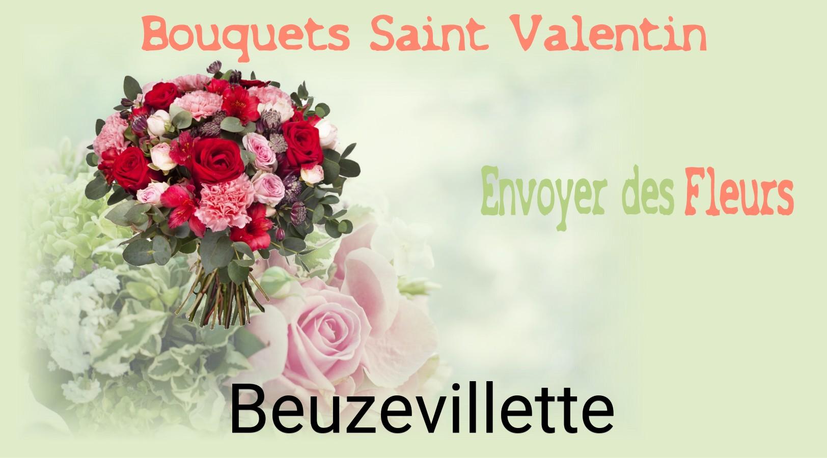 Roses de Saint-Valentin livrées à Beuzevillette